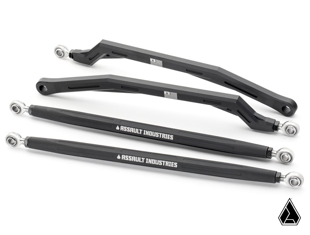 Assault Industries High Clearance Quick Camber Radius Rods (Fits: Polaris RZR XP 1000)-Radius Rods-Super ATV-2014-2017 (M10)-Black Market UTV