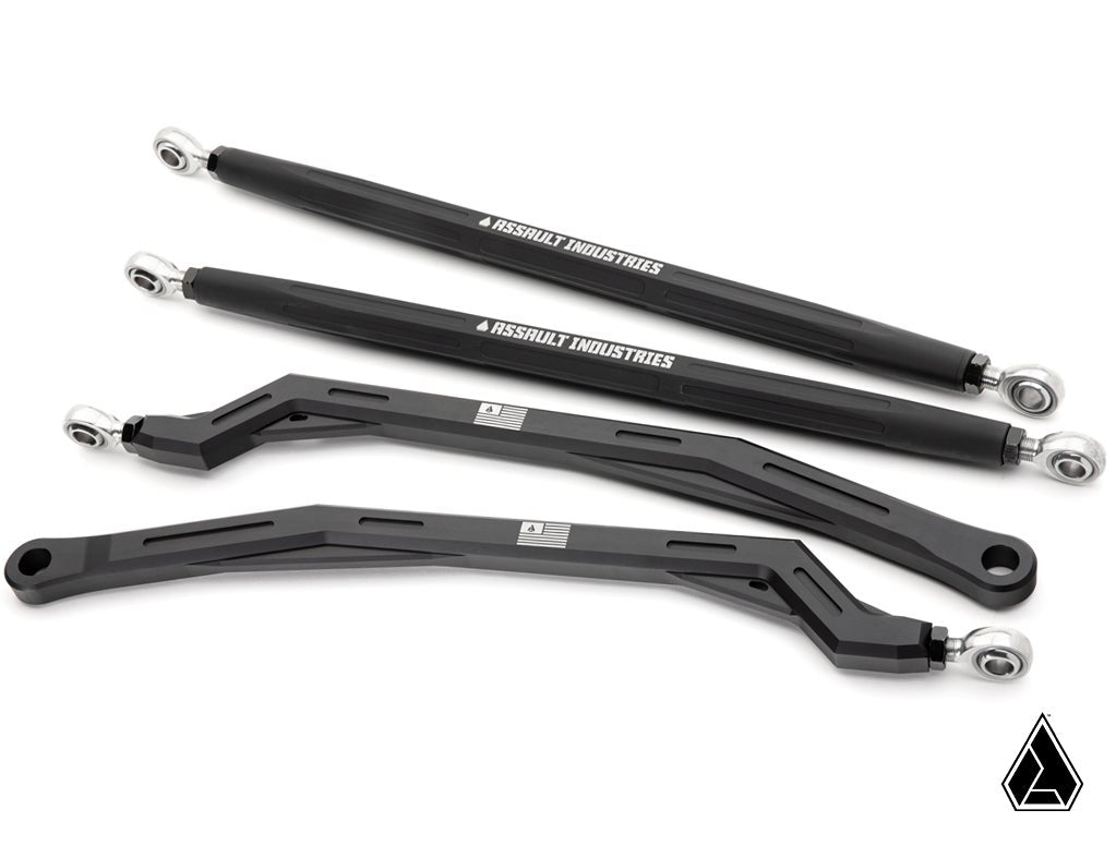 Assault Industries High Clearance Quick Camber Radius Rods (Fits: Polaris RZR XP 1000)-Radius Rods-Super ATV-2014-2017 (M10)-Black Market UTV