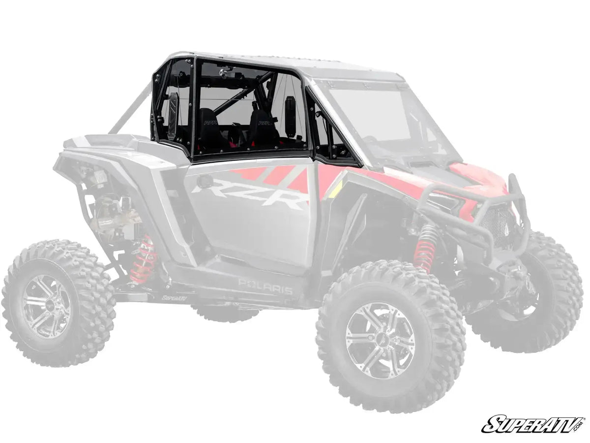 POLARIS RZR XP 1000 HARD CAB ENCLOSURE UPPER DOORS-Doors-Super ATV-No-2014-2023-Black Market UTV