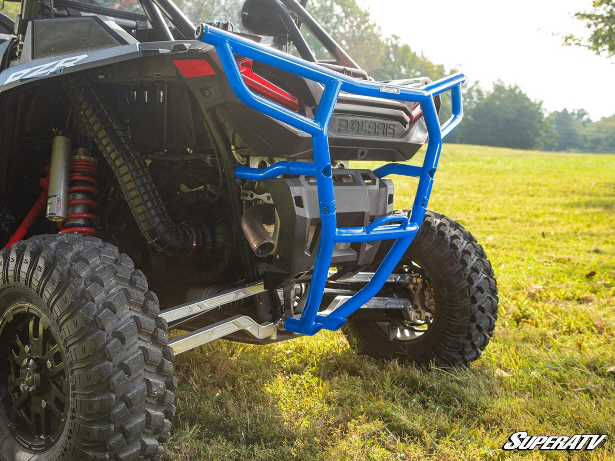 Polaris RZR XP Turbo S Rear Bumper-Bumper-Super ATV-Black-Black Market UTV