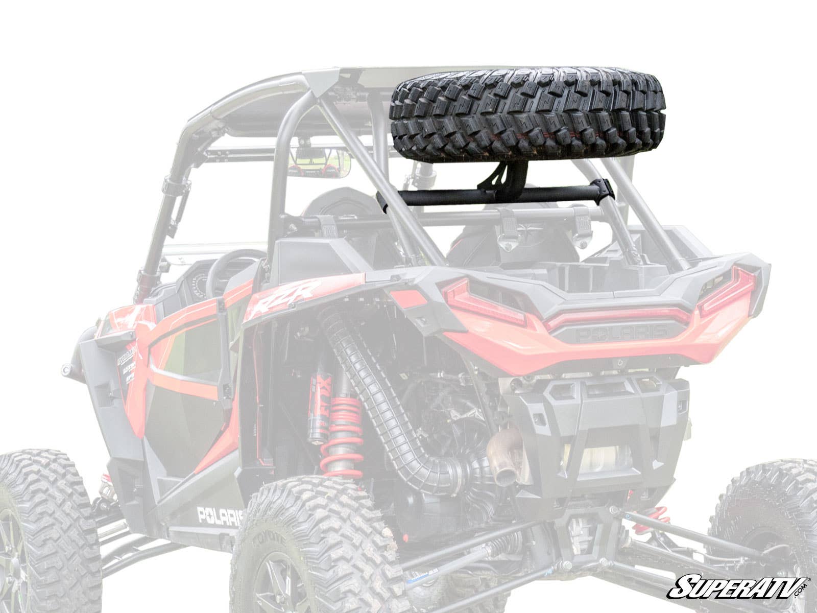 POLARIS RZR XP TURBO S SPARE TIRE CARRIER-Spare Tire Carrier-Super ATV-Black Market UTV