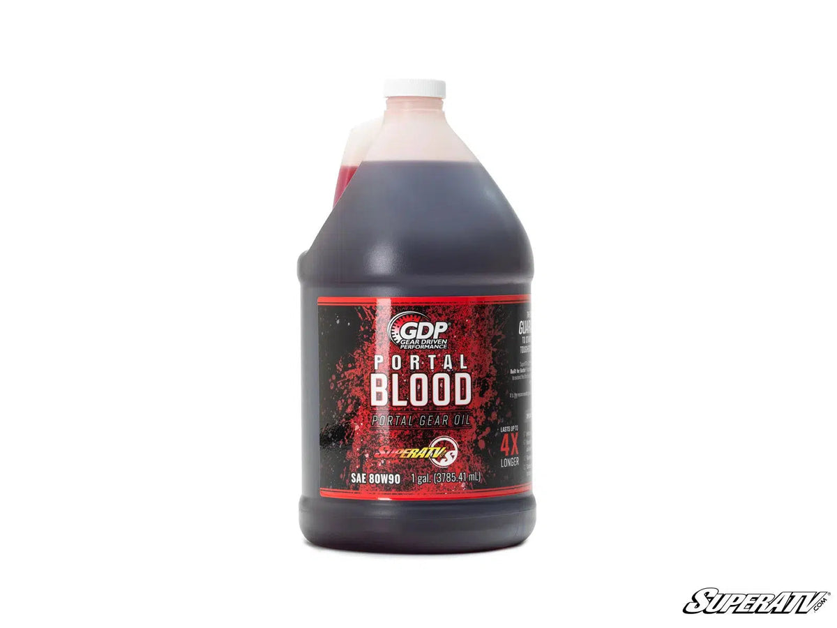 PORTAL BLOOD PORTAL GEAR OIL-change oil-Super ATV-1 Gallon Jug-Black Market UTV