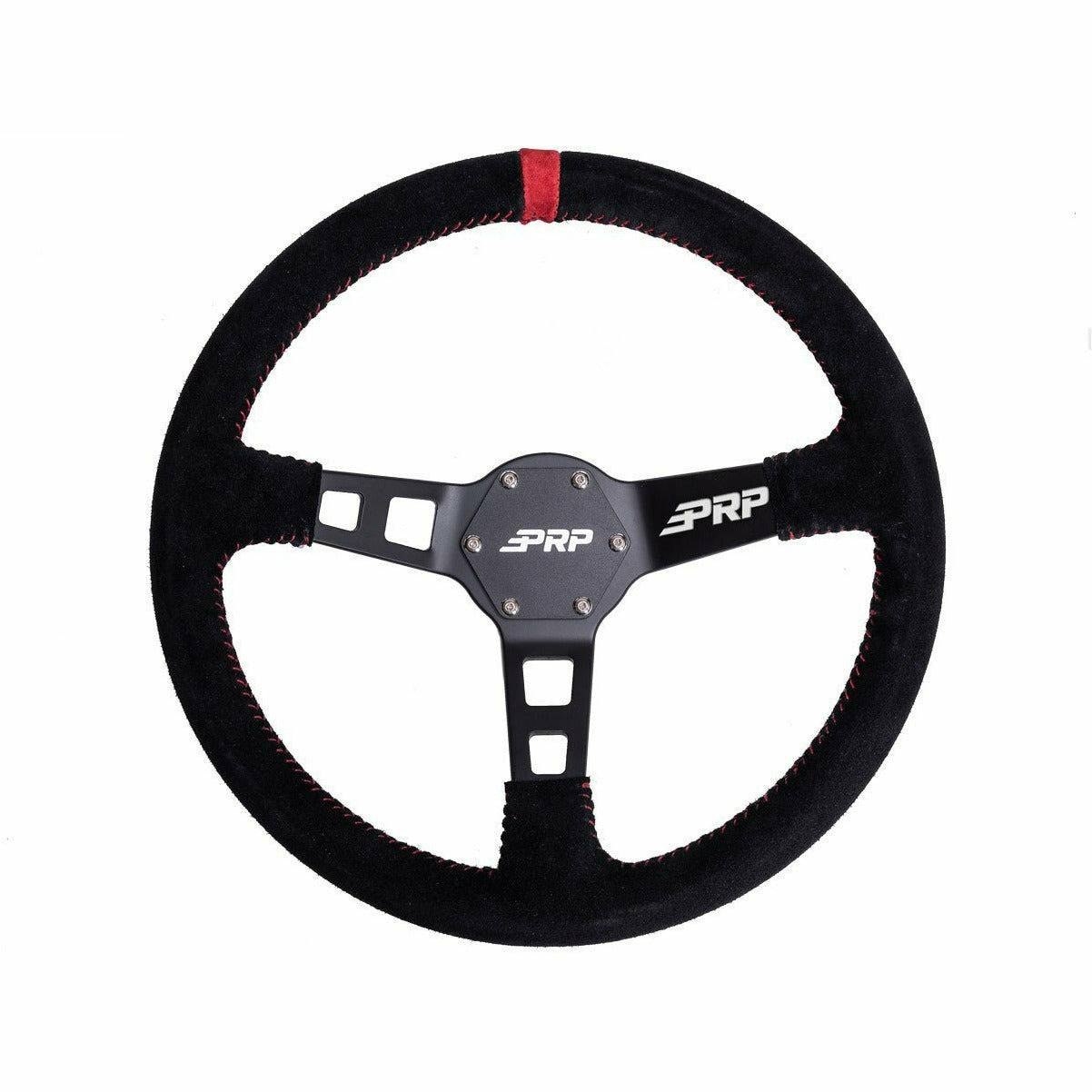 PRP - FLAT STEERING WHEEL (SUEDE)