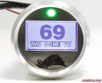 3.1 Dimmable Infrared Belt Temp Gauge w/ 12ft Harness Can-Am X3 | Polaris RZR-Belt Temp Gauge-Razorback-Black Market UTV