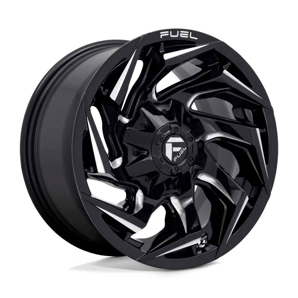 FUEL WHEELS REACTION (GLOSS BLACK MILLED)