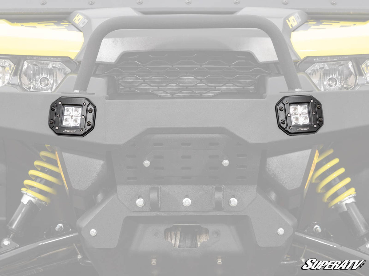 3&quot; LED RECESSED CUBE LIGHTS-Lighting Pods-Super ATV-Black Market UTV