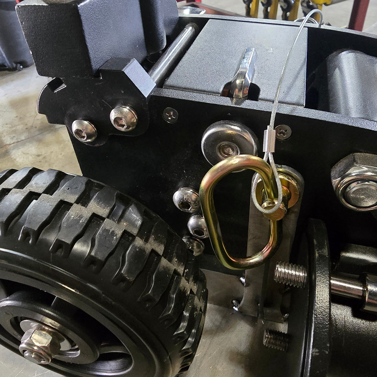 Jack Mount for 'Harbor Freight' Badlands 1.5 Ton Offroad Jack-UNIVERSAL STORAGE-FastLab UTV-Lock Tab not required-Black Market UTV
