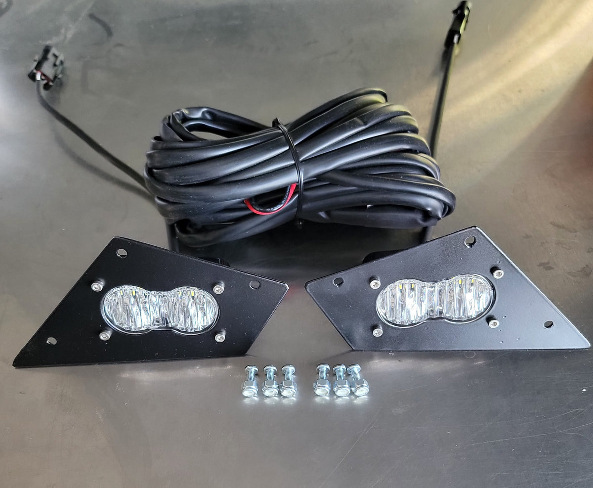 FastLab Can-am Maverick R Rear Facing S2 Lights - Chase Light or Reverse Light-LIghting-FastLab UTV-Clear-Black Market UTV