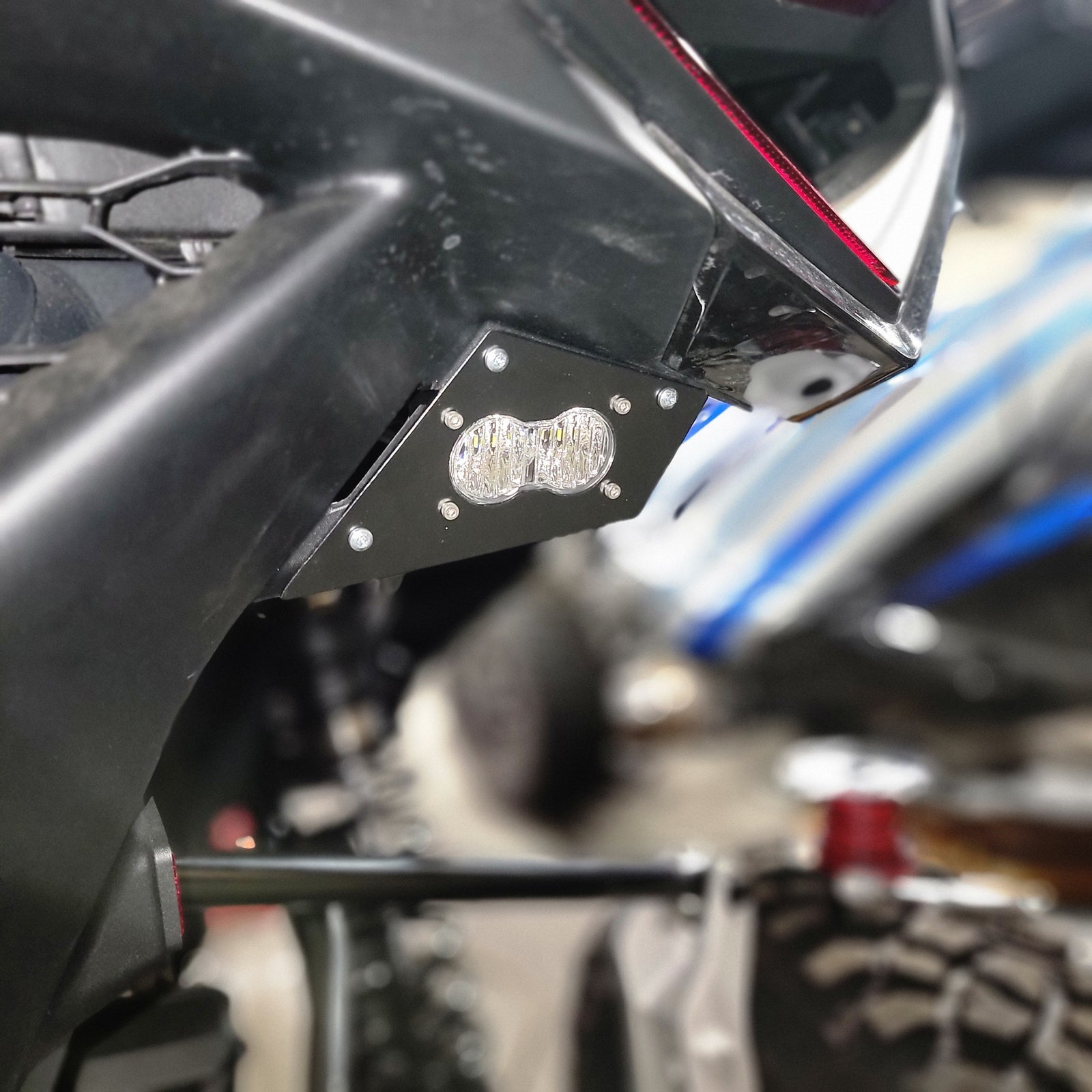 FastLab Can-am Maverick R Rear Facing S2 Lights - Chase Light or Reverse Light-LIghting-FastLab UTV-Clear-Black Market UTV