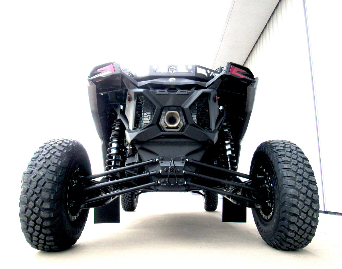 CAN AM X3 RADIUS RODS-Geiser Performance-Raw-Black Market UTV