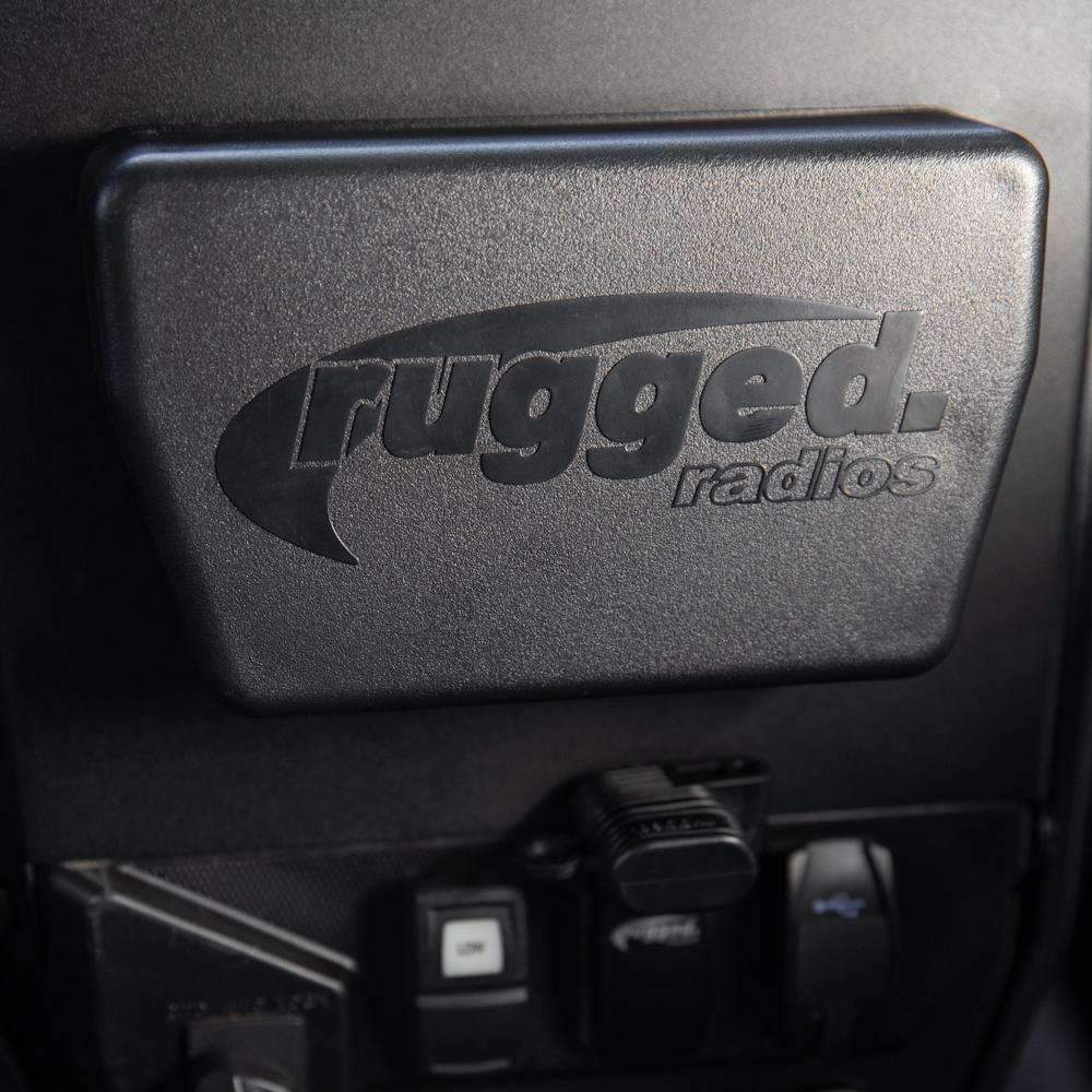 Magnetic Radio &amp; Intercom Cover for Rugged Radios Multi Mount Insert-Intercom Cover-Rugged Radio-Black Market UTV