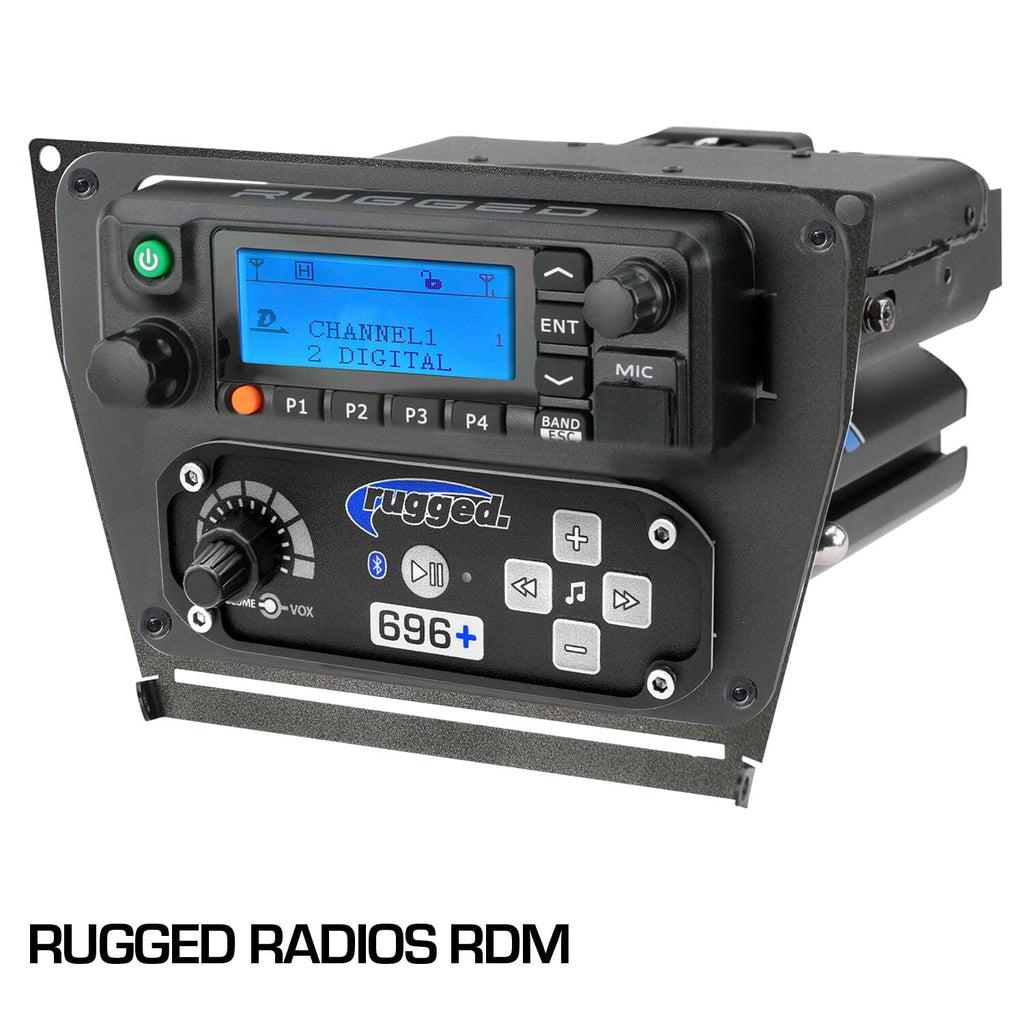 Polaris RZR PRO XP, RZR Turbo R, and RZR PRO R Dash Mount Radio and Intercom-Radio Mount-Rugged Radio-Rugged RDM-Black Market UTV