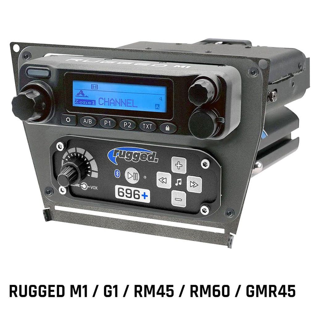 Polaris RZR PRO XP, RZR Turbo R, and RZR PRO R Dash Mount Radio and Intercom-Radio Mount-Rugged Radio-Rugged M1/G1/RM45/RM60/GMR45-Black Market UTV