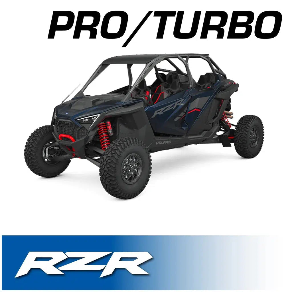 Polaris RZR PRO XP - Turbo R - Pro R - Complete Communication Kit with Intercom and 2-Way Radio-Radio-Rugged Radio-696 PLUS-M1 VHF Business Band-Dash-Black Market UTV