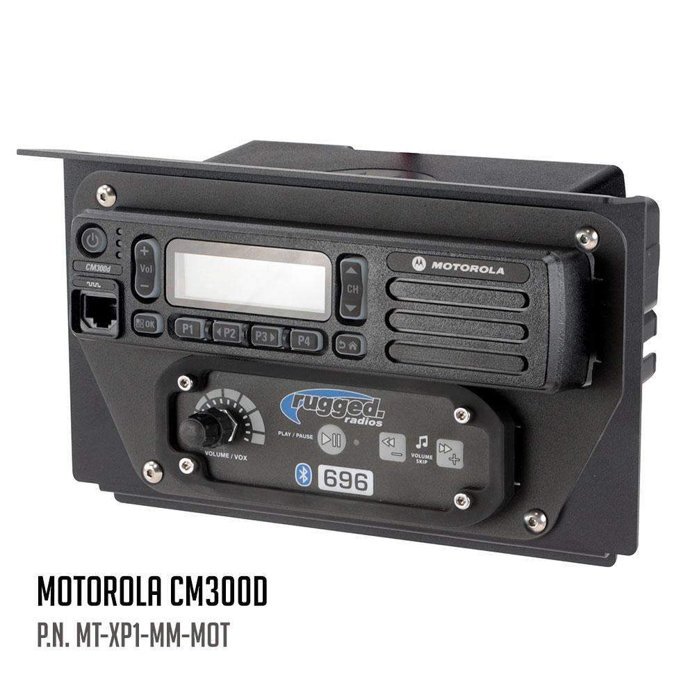 Polaris XP1 Mount Kit for M1 / G1 / RM60 / GMR45 Radio and Rugged Intercom-Radio-Rugged Radio-Motorola CM300D and Motorola/Vertex VX2200-Black Market UTV