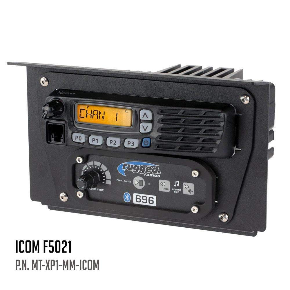 Polaris XP1 Mount Kit for M1 / G1 / RM60 / GMR45 Radio and Rugged Intercom-Radio-Rugged Radio-Icom F5021-Black Market UTV