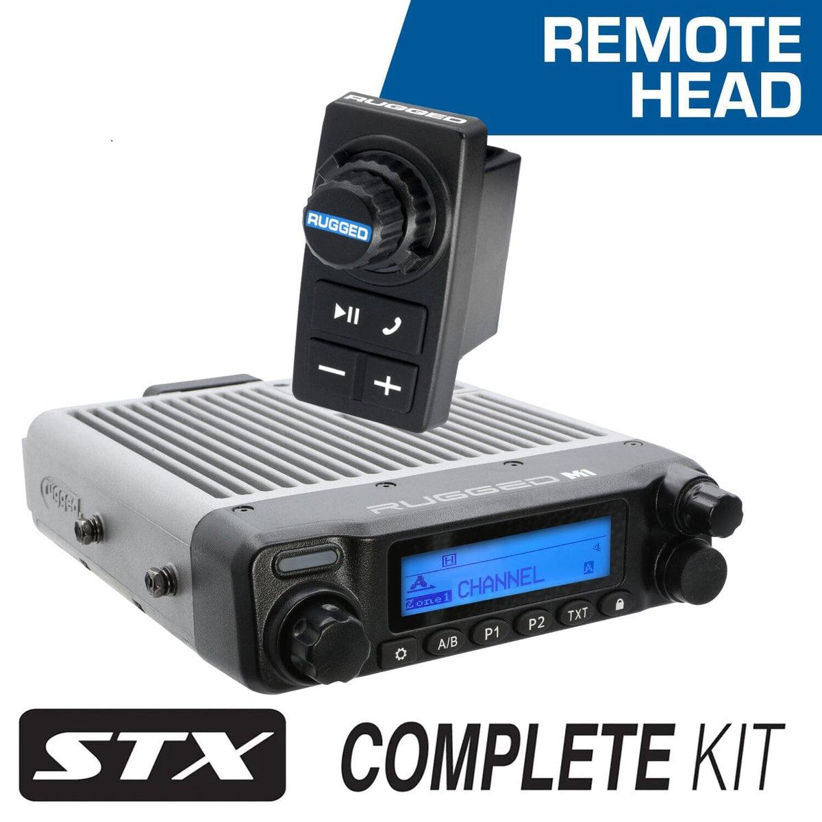 STX STEREO Remote Head Complete Master Communication Kit with Intercom and 2-Way Radio-Radio-Rugged Radio-M1 VHF Business Band-Black Market UTV