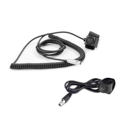 Velcro Mount Steering Wheel Push to Talk (PTT) with Coil Cord for Intercoms-Mounts-Rugged Radio-Driver PTT- Coil Cord-Black Market UTV