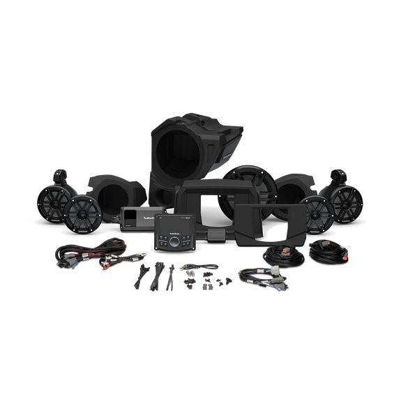 Stage-4 Audio System (Gen-3) Polaris RZR 2014+-Audio-Rockford Fosgate-Black Market UTV