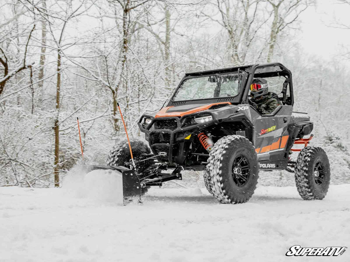 Can-Am X3 - PLOW PRO SNOW PLOW SIDE SHIELD-Super ATV-Both Sides-Black Market UTV