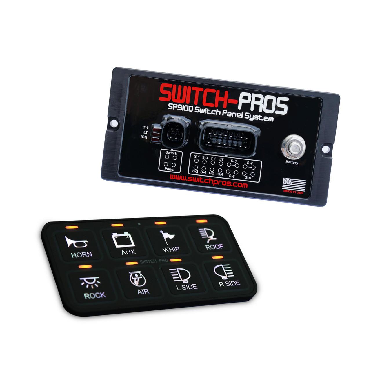 Switch-Pro SP9100 SWITCH PANEL POWER SYSTEM-Switch Panel-MTS-None-Black Market UTV