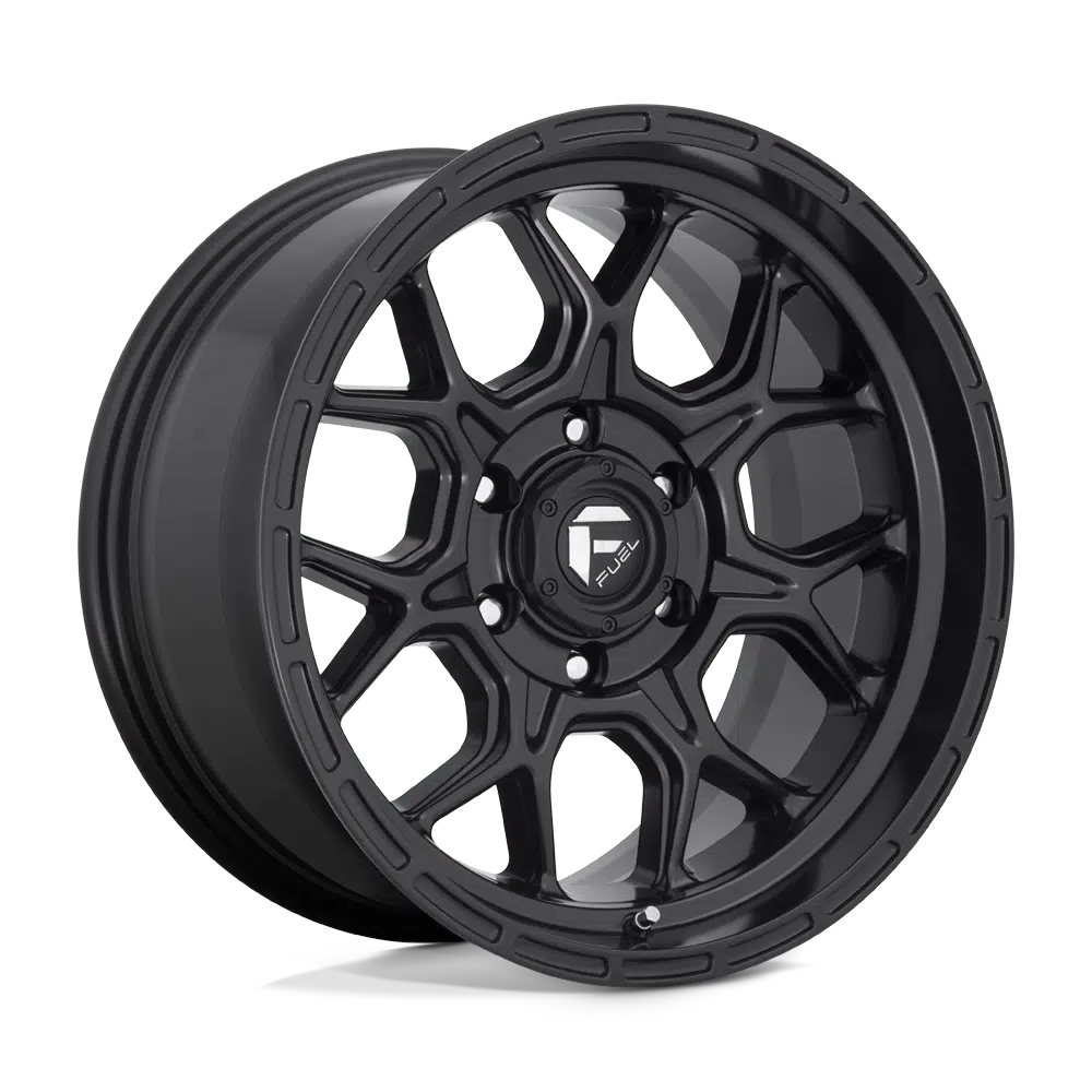 FUEL WHEELS TECH-Wheels-Fuel Wheels-MATTE BLACK-17&quot; diameter - 17X9 01mm offset - 5X127 bolt pattern-Black Market UTV