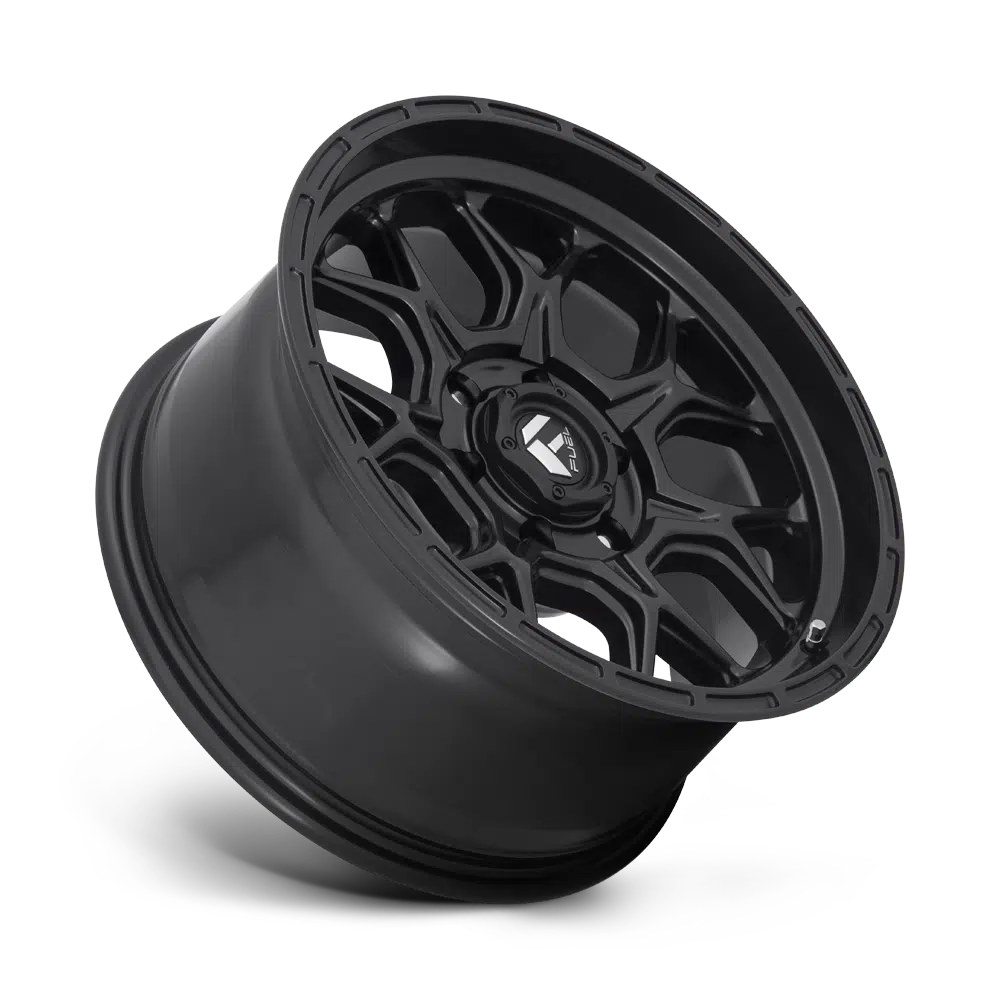 FUEL WHEELS TECH-Wheels-Fuel Wheels-MATTE BLACK-17&quot; diameter - 17X9 01mm offset - 5X127 bolt pattern-Black Market UTV