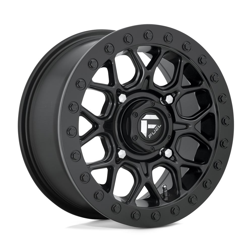 D916 Tech Beadlock Wheel-Wheels-Fuel Wheels-MATTE BLACK-15" diameter - 15X7 38mm offset - 4X137 bolt pattern-Black Market UTV