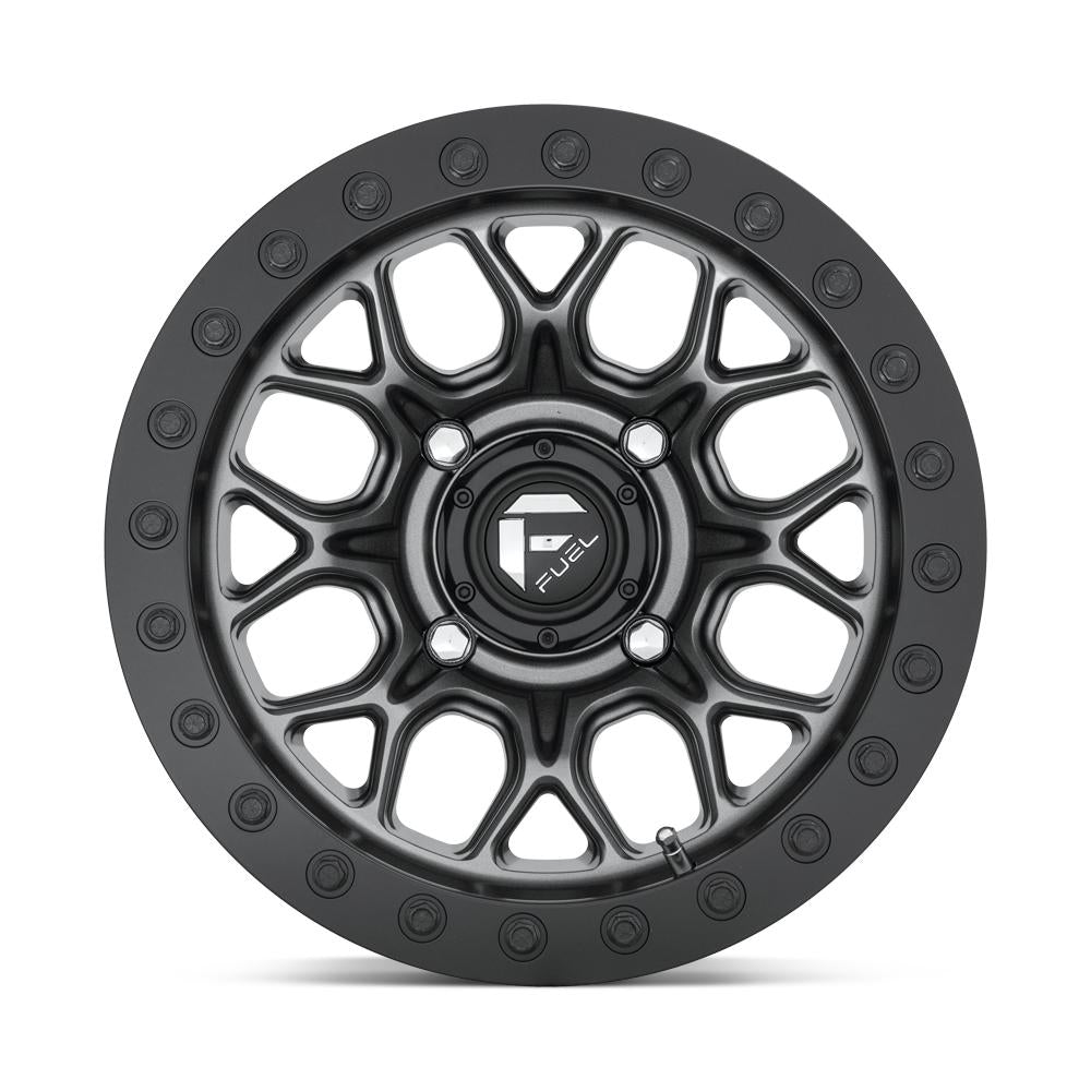 D916 Tech Beadlock Wheel-Wheels-Fuel Wheels-MATTE BLACK-15&quot; diameter - 15X7 38mm offset - 4X137 bolt pattern-Black Market UTV
