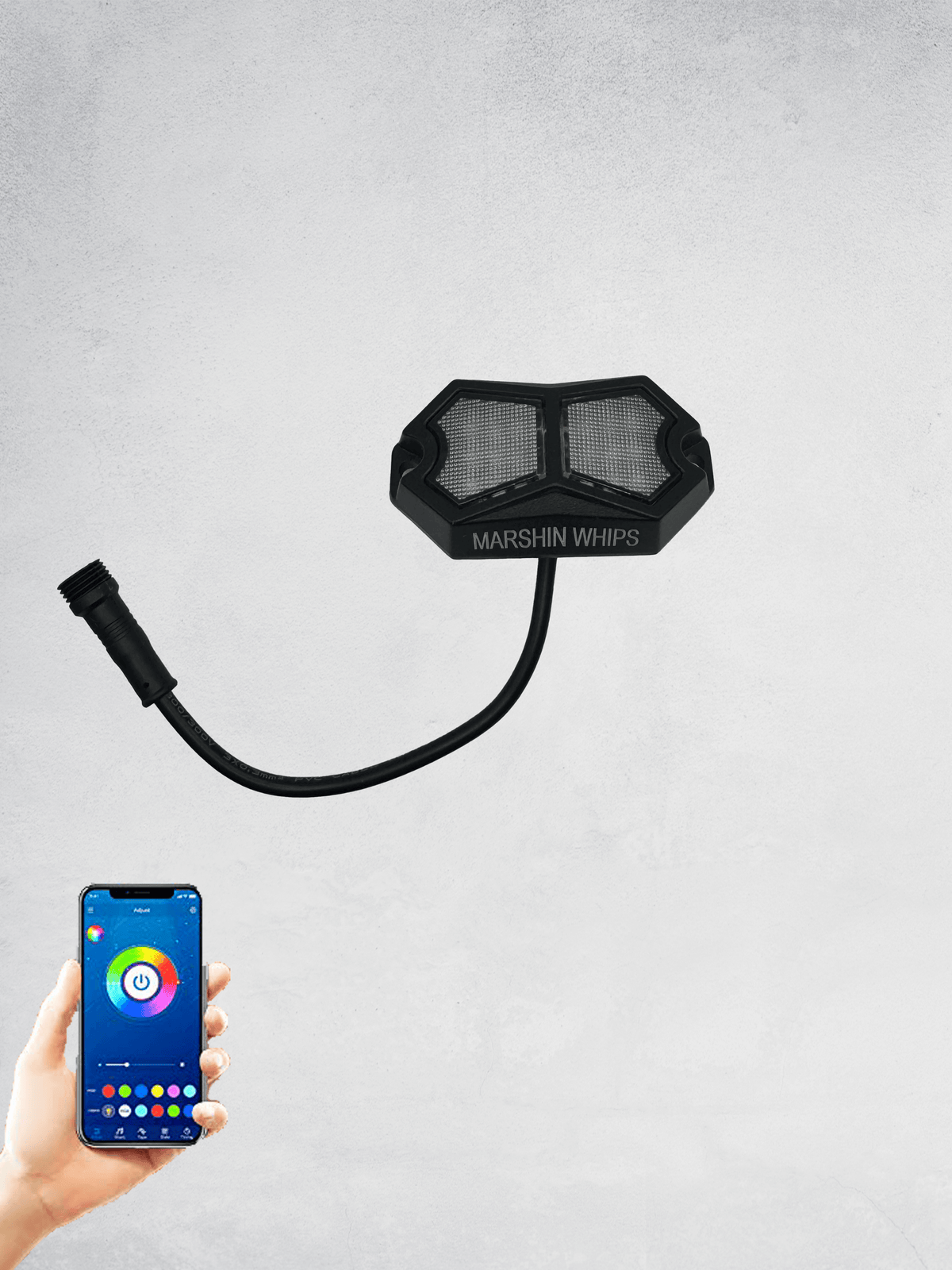 Rosewell X-1 Rocklights x8 (Kit)-Rock Lights-Marshin Whips-Black Market UTV