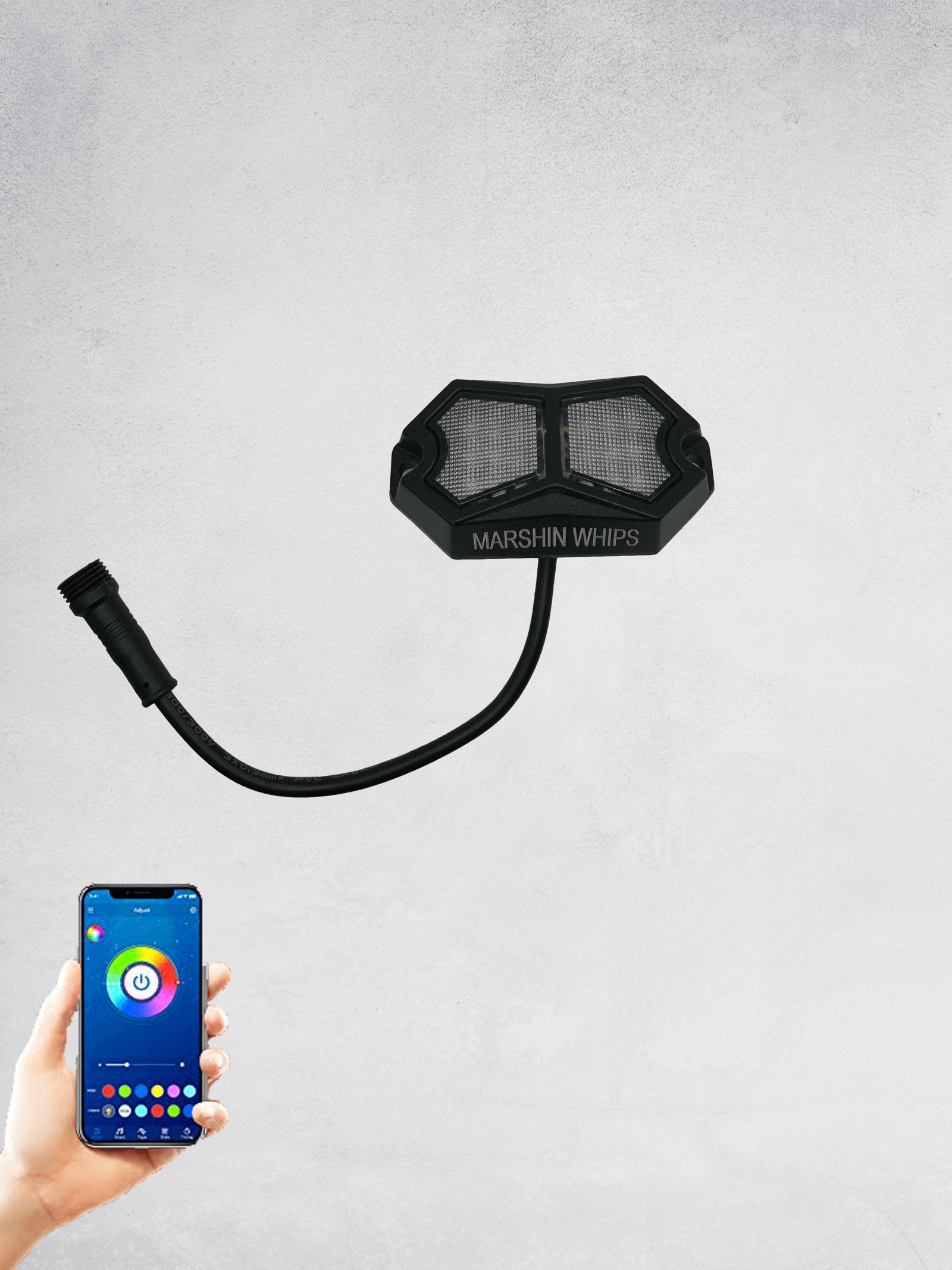 Rosewell X-1 Rocklights x8 (Kit)-Rock Lights-Marshin Whips-Black Market UTV