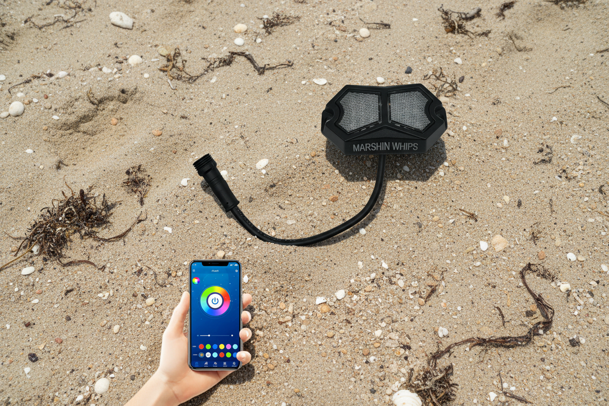 Rosewell X-1 Rocklights x8 (Kit)-Rock Lights-Marshin Whips-Black Market UTV