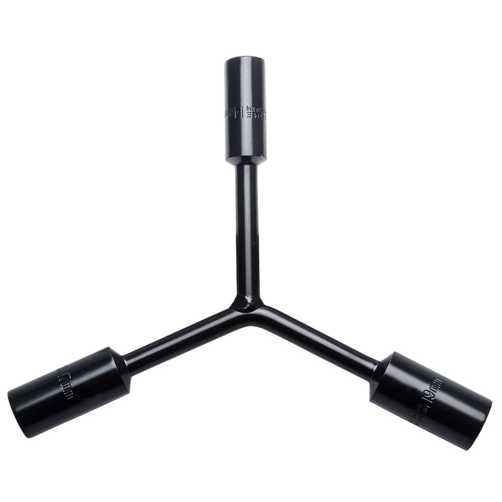 Tusk 3-Way Lug Nut Wrench-Lug Wrench-Tusk-14mm / 17mm/ 19mm-Black Market UTV