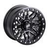 Tusk Nebo Beadlock Wheel-Black Market UTV-Front-Machined/Black-14x7 4.0 + 3.0-Black Market UTV