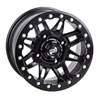 Tusk Wasatch Beadlock Wheel-Wheels-Tusk-Front-Machined/Black-14x7 4.0 + 3.0-Black Market UTV