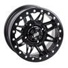 Tusk Wasatch Beadlock Wheel-Wheels-Tusk-Front-Matte Black-14x7 4.0 + 3.0-Black Market UTV