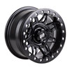 Tusk Wasatch Beadlock Wheel-Wheels-Tusk-Front-Machined/Black-14x7 4.0 + 3.0-Black Market UTV