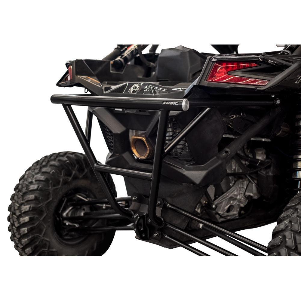 Tusk Impact Rear Bumper Black-Rear Bumper-Tusk-Black-Black Market UTV