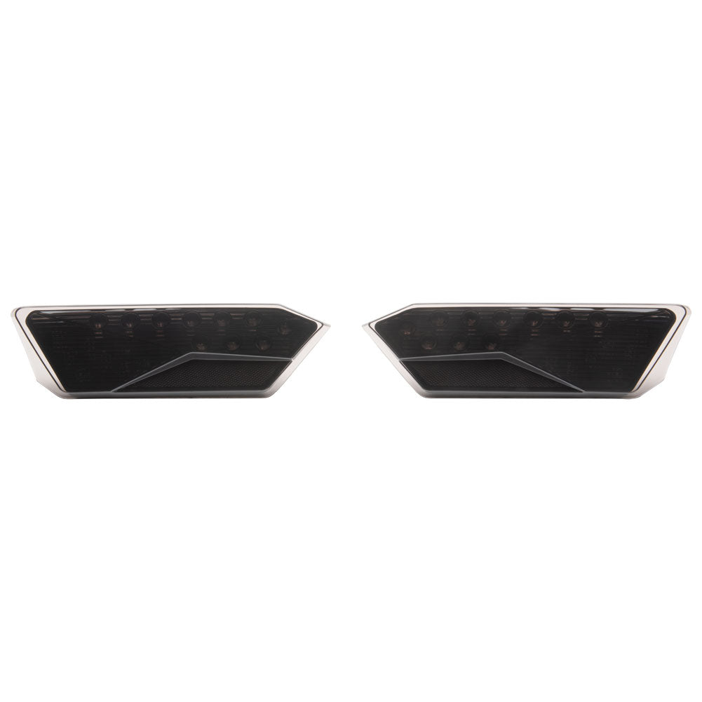 Tusk LED Tinted Taillights-LED Light-Tusk-Black Market UTV