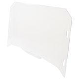 Tusk Removable Full Windshield-Windshield-Tusk-Clear - Scratch Resistant-Black Market UTV