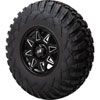 Tusk Tintic Wheel-Wheels-Tusk-Front-Machined/Black-14x7 5.0 + 2.0-Black Market UTV