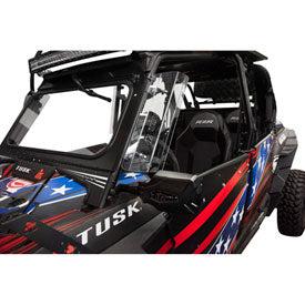 Tusk Wing Vent Kit 20&quot; Wing with 1 3/4&quot; Roll Cage Clamps-Vent Covers-Tusk-20&quot; Wing with 1 3/4&quot; Roll Cage Clamps-Black Market UTV