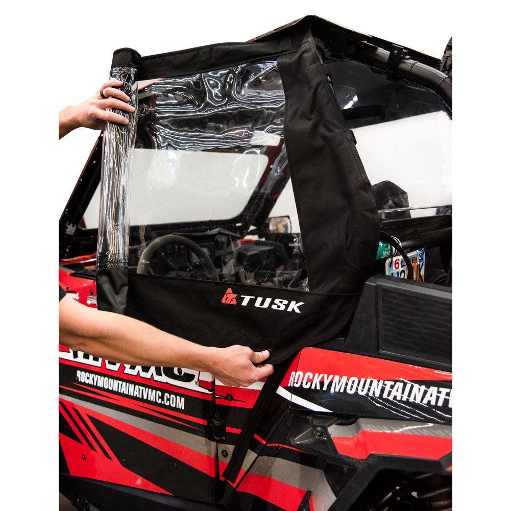Tusk Replacement Zipperless Upper Door Skins-Upper Door Skins-Tusk-Black Market UTV