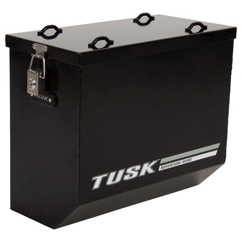 Tusk UTV Quick Release Cargo System - Cage Mounted Medium Box Left &amp; Right Pair Black-storage bag-TUSK-Black Market UTV