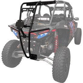 Tusk UTV Rear Bumper, Cargo Rack, and Spare Tire Carrier-Spare Tire Carrier-Tusk-Black Market UTV