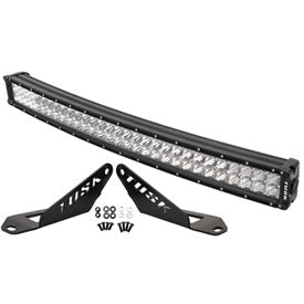 Tusk V2 LED Light Bar Kit-Lighting Kit-Tusk-30&quot; Curved-Black Market UTV