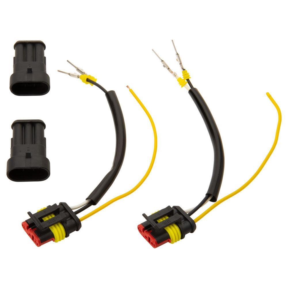 Tusk LED Front Accent Lights with Turn Signals-Lighting Kit-Tusk-Black Market UTV