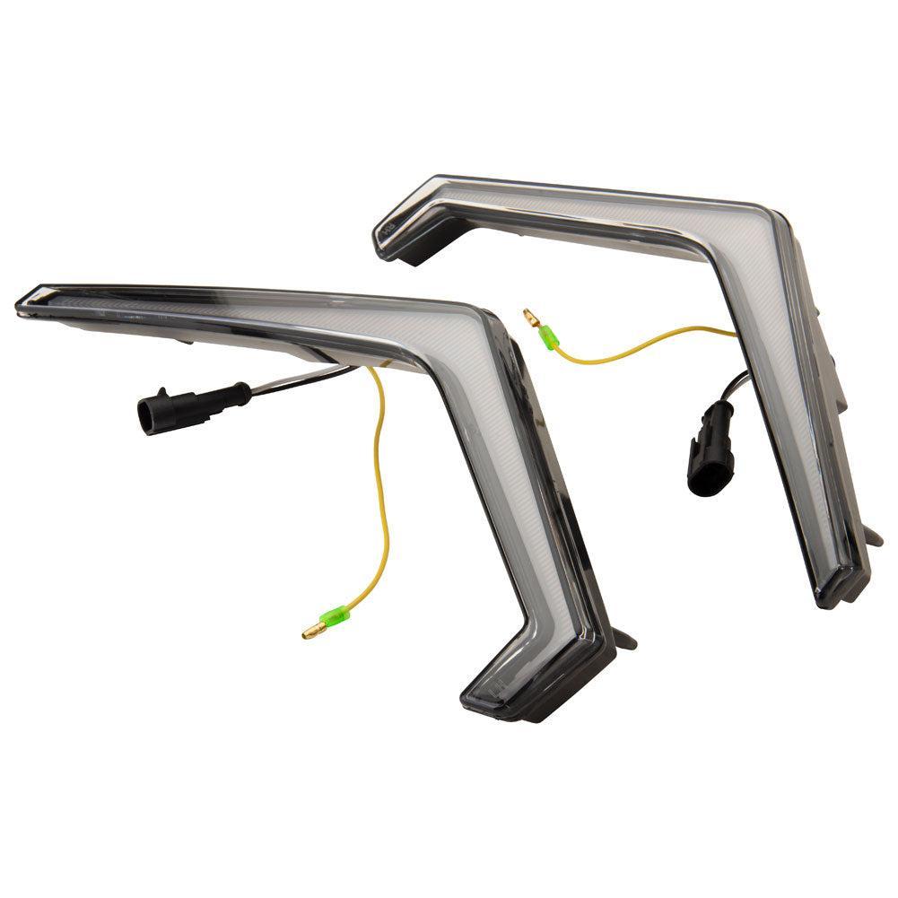 Tusk LED Front Accent Lights with Turn Signals-Lighting Kit-Tusk-Black Market UTV