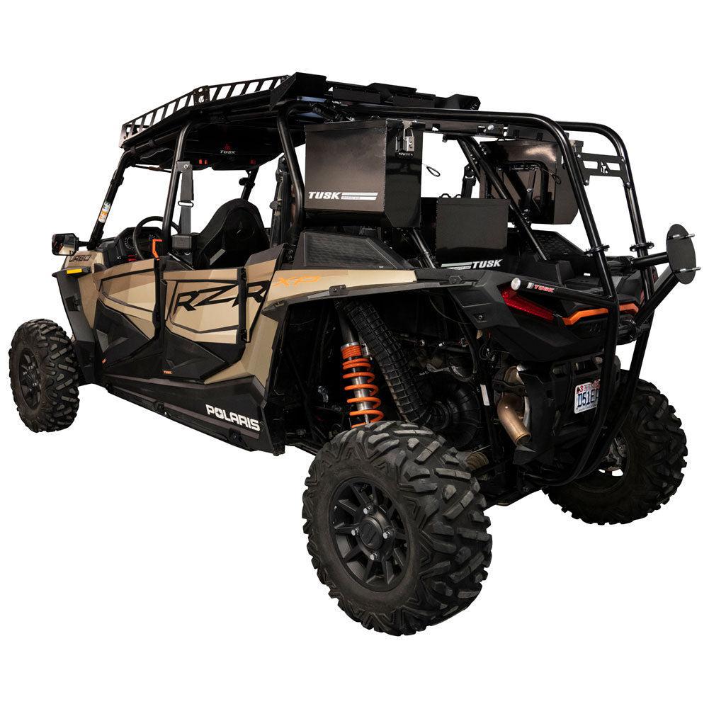 Tusk Overland Cargo Kit - 2021 POLARIS RZR XP 4 Turbo EPS-Cargo Kit-Tusk-Black Market UTV