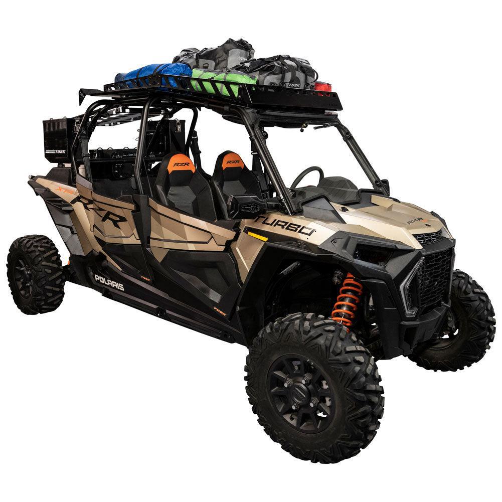 Tusk Overland Cargo Kit - 2021 POLARIS RZR XP 4 Turbo EPS-Cargo Kit-Tusk-Black Market UTV